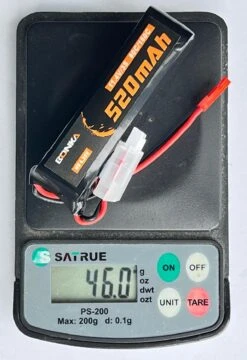 Bonka HV LiPo 3S 520mAh 11.4V 80C JST -RC Models Store bonka hv lipo 3s 520mah 11 4v 80c jst 30
