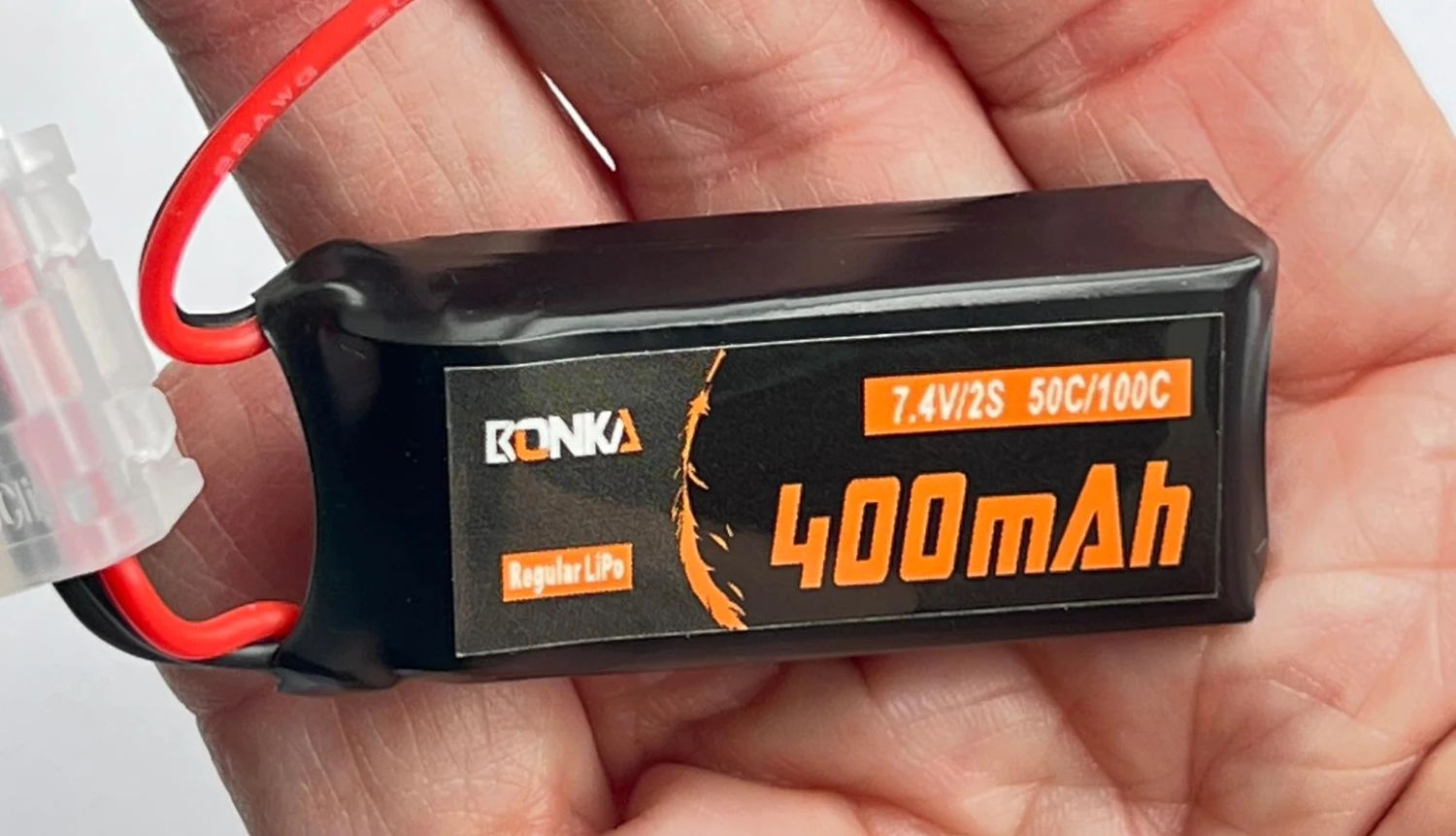 Bonka LiPo 2S 400mAh 7.4V 50C JST 4 Bonka LiPo 2S 400mAh 7.4V 50C JST - Image 2