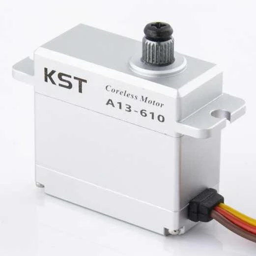 KST A13-610 Servo - 9.0Kg.cm 0.10s 24.0g 13mm 3 KST A13-610 Servo - 9.0Kg.cm 0.10s 24.0g 13mm