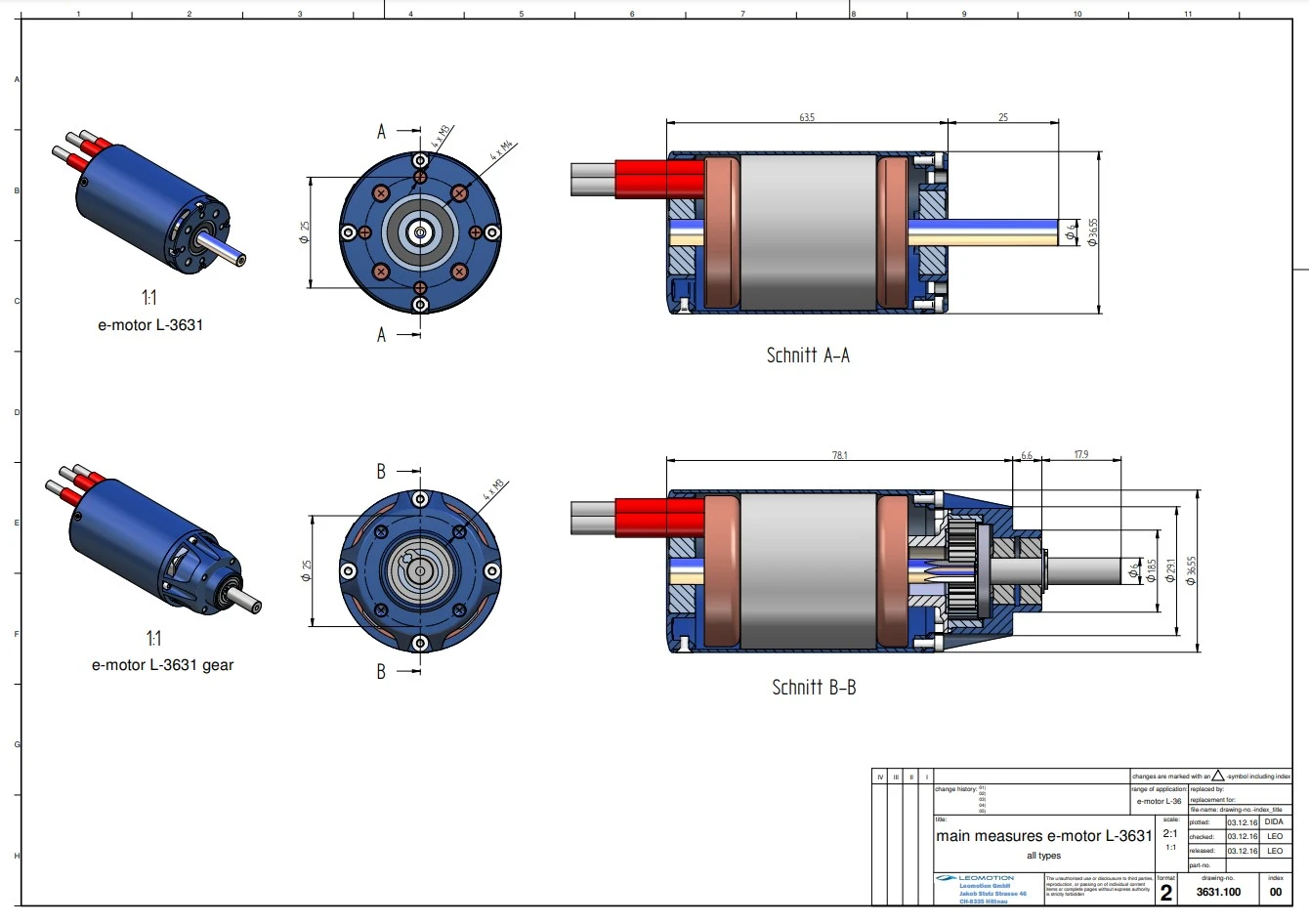 Leomotion L3631-2050 6.7:1 310g 8 Leomotion L3631-2050 6.7:1 310g - Image 6