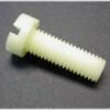 M3x30 Mm Cheesehead Slot End Nylon Screws (5) -RC Models Store m3x30 mm cheesehead slot end nylon screws 5