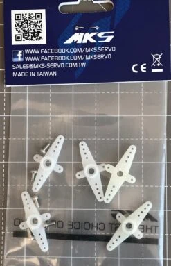 MKS Plastic Servo Output Arms -RC Models Store mks plastic servo output arms 20