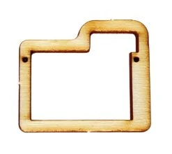 Ply Frame For MKS HS75 (pair) New -RC Models Store ply frame for mks hs75 pair new 30