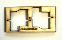 Ply Frame For Two CHA DS06 Servos -RC Models Store ply frame for two cha ds06 servos 30