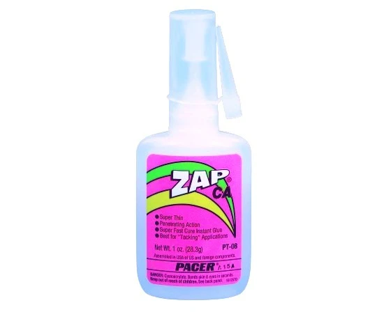 ZAP Thin CA 1oz Bottle Superglue PT08 3 ZAP Thin CA 1oz Bottle Superglue PT08